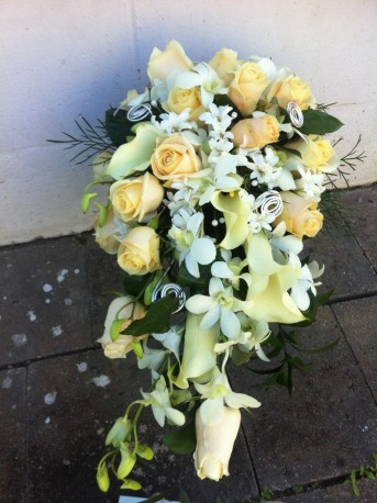 Orchid & Rose Bouquet